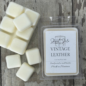 Vintage Leather Soy Wax Melt