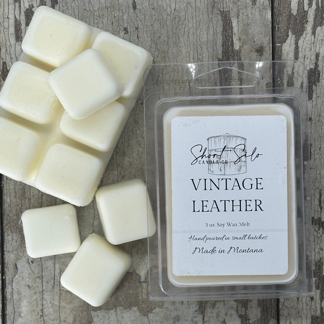 Vintage Leather Soy Wax Melt