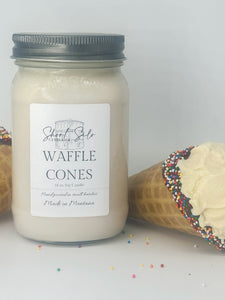 Waffle Cones 16oz Soy Candle