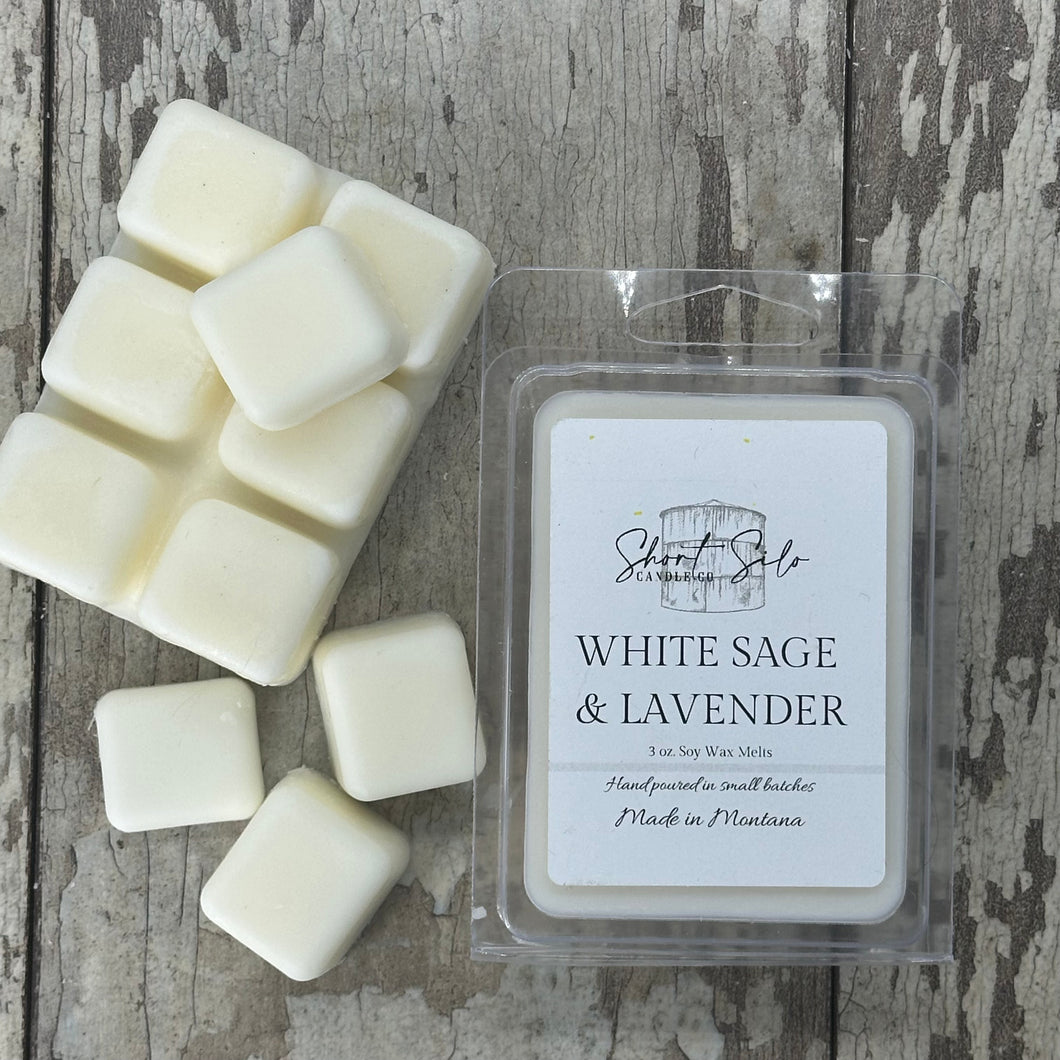 White Sage & Lavender Soy Wax Melt