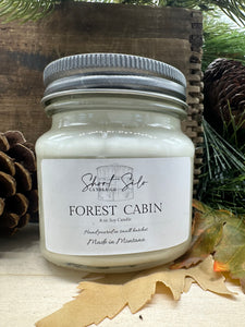 Forest Cabin 8oz Soy Candle