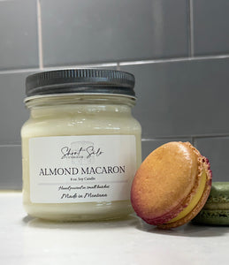 Almond Macaron 8oz Soy Candle