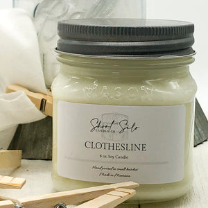 Clothesline 8oz Soy Candle