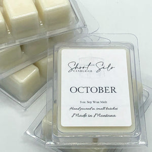 October Soy Wax Melt