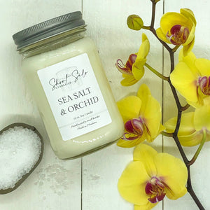 Sea Salt & Orchid 16oz Soy Candle