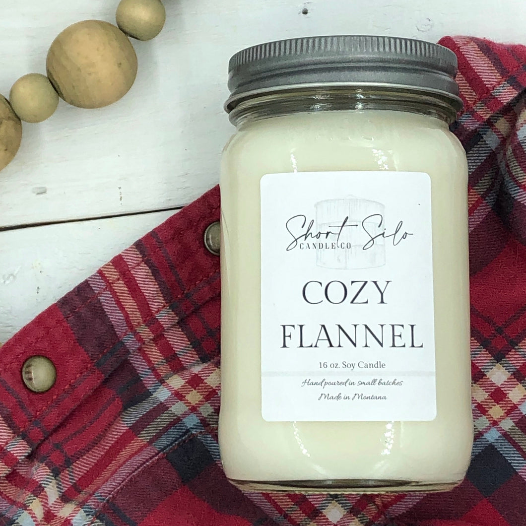 Cozy Flannel 16oz Soy Candle