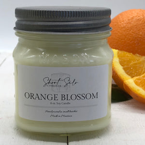 Orange Blossom 8oz Soy Candle