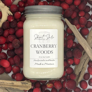 Cranberry Woods 16oz Soy Candle