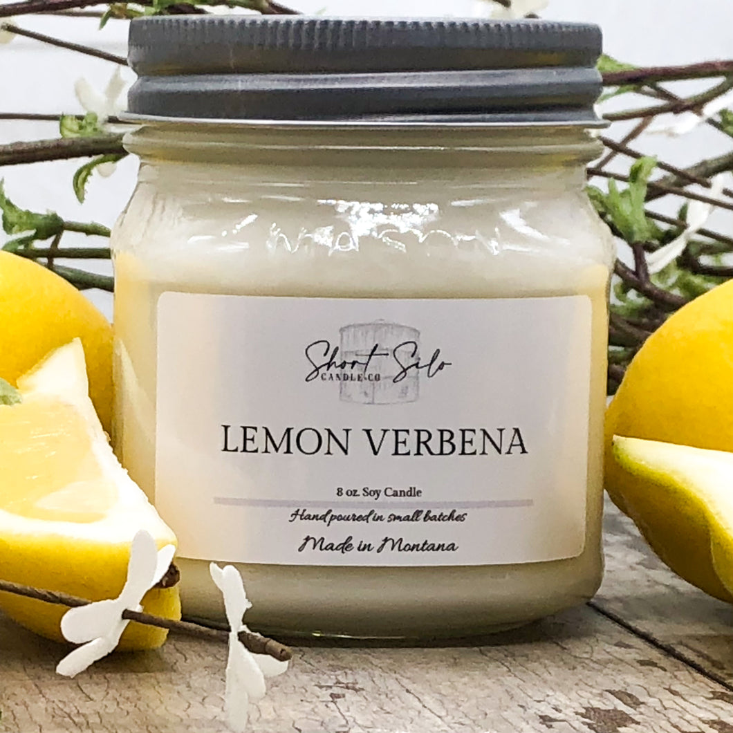 Lemon Verbena 8oz Soy Candle