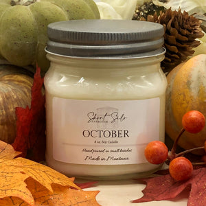 October 8oz Soy Candle